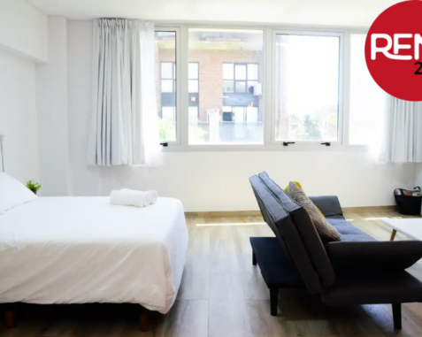 Ambiente y Medio Con Balcón en Nuñez – REF. 5B