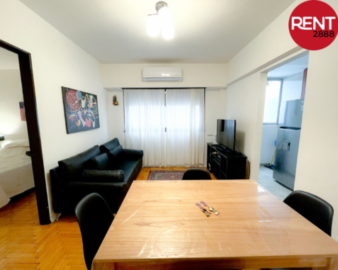 Depto céntrico con 1 dormitorio en Palermo – REF. ZBucha