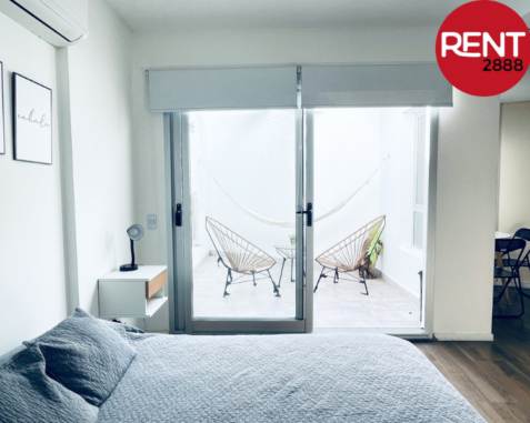 Departamento Estudio con patio interno en Palermo – REF. ZGael