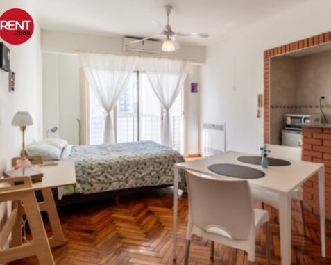 Departamento con balcon, muy luminoso en Recoleta – REF. ZPuras